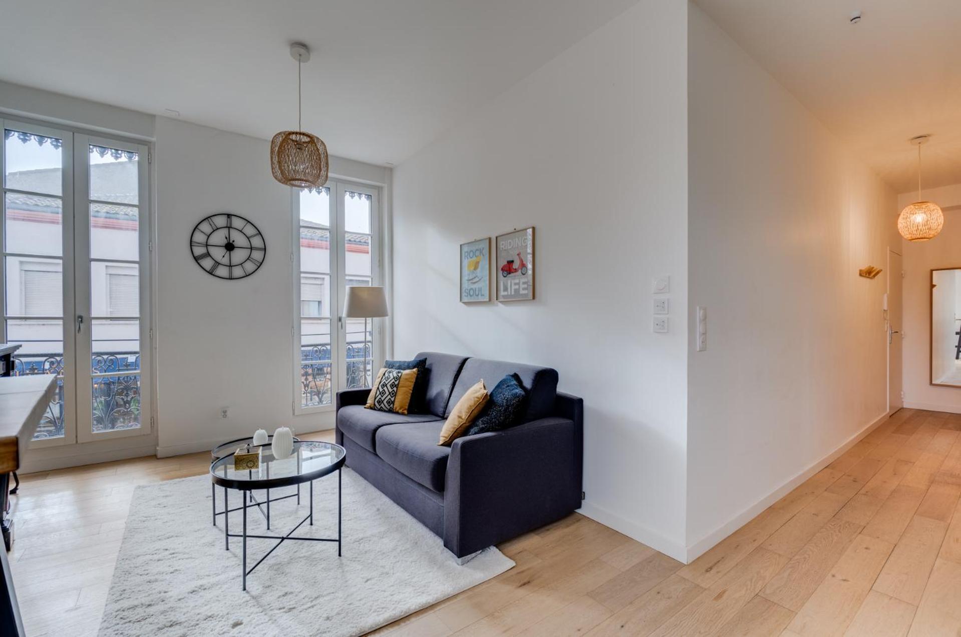 Studio Chic Et Lumineux, Garage, Wifi, Clim Toulouse Ngoại thất bức ảnh