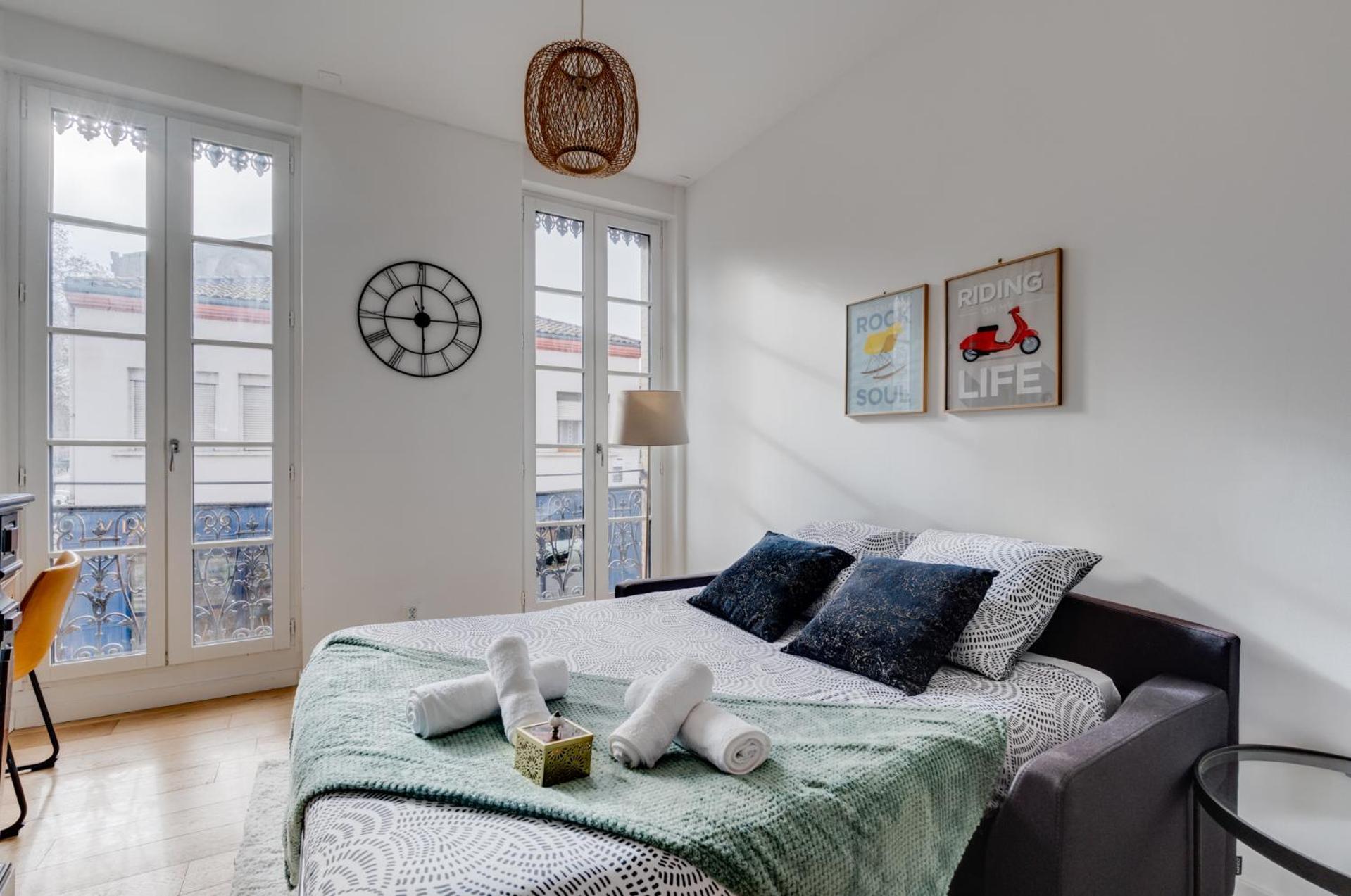 Studio Chic Et Lumineux, Garage, Wifi, Clim Toulouse Ngoại thất bức ảnh