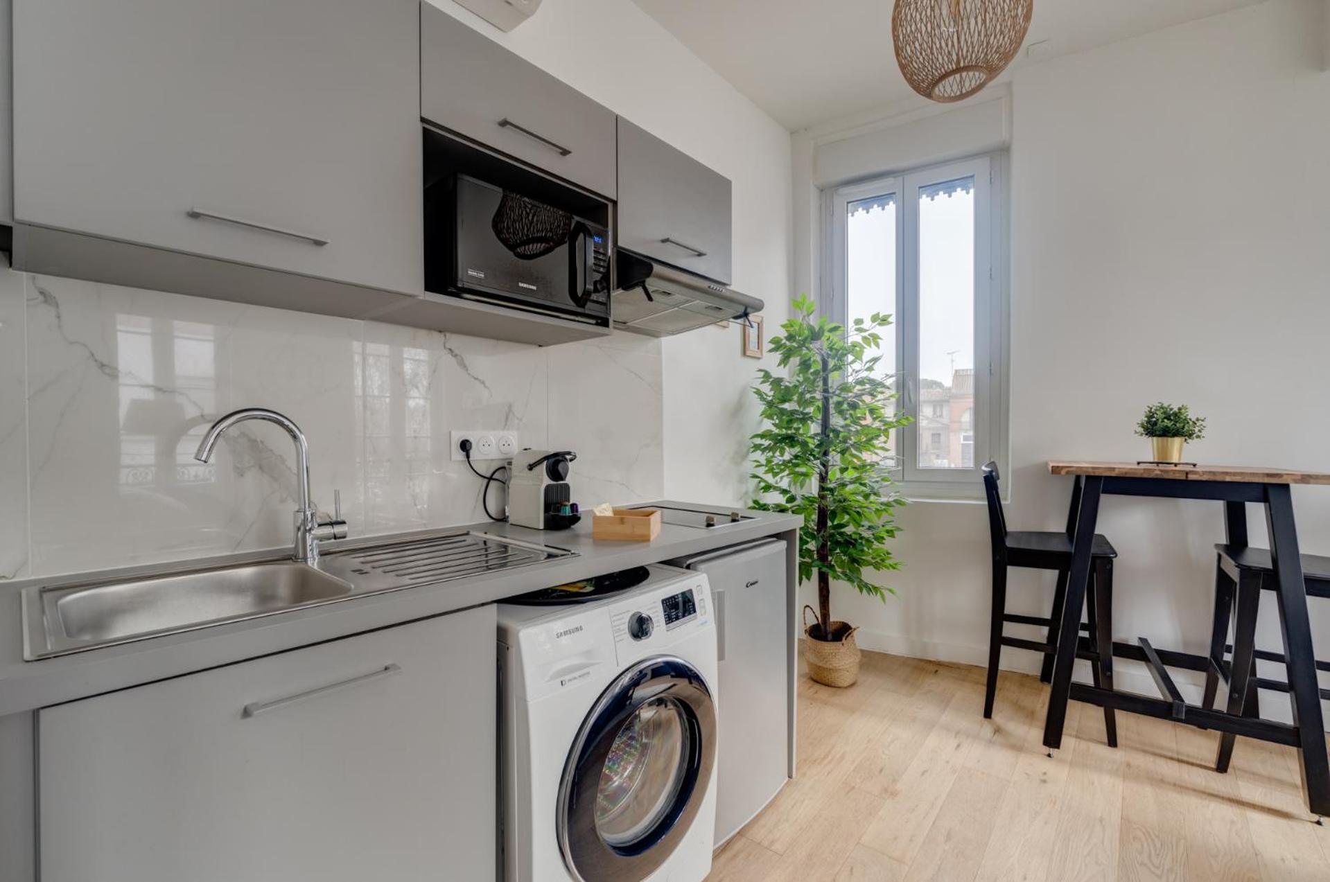 Studio Chic Et Lumineux, Garage, Wifi, Clim Toulouse Ngoại thất bức ảnh