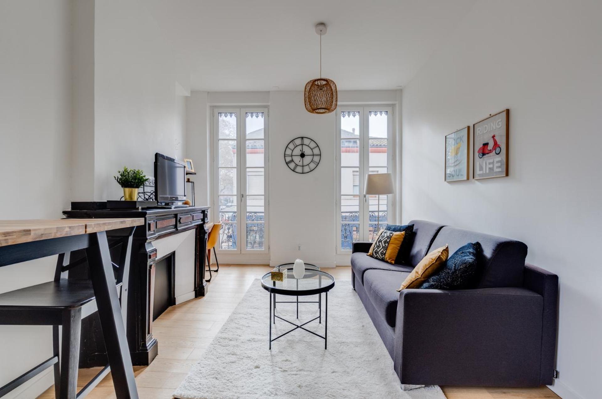 Studio Chic Et Lumineux, Garage, Wifi, Clim Toulouse Ngoại thất bức ảnh